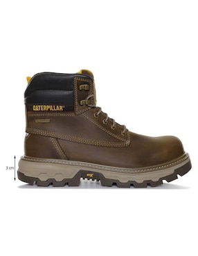 Bota Caterpillar de piel para hombre