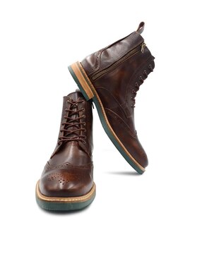 Botín Estilo Dh de piel para hombre