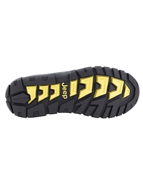 Bota Jeep de piel para hombre
