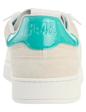 Tenis de piel P448 para hombre