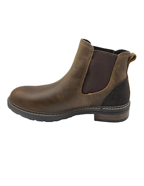 Botín Jeep de piel para hombre