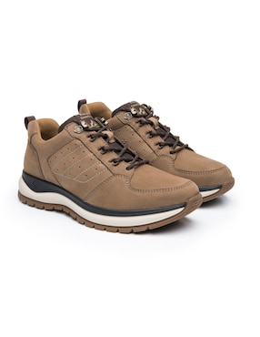 Tenis de piel Flexi outdoor para hombre