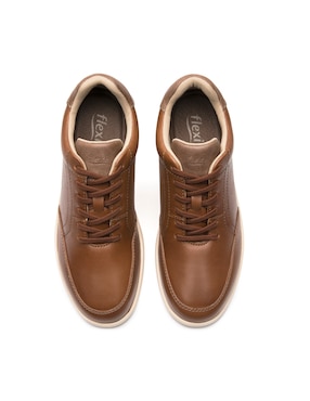 Tenis de piel Flexi para hombre