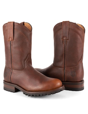 Bota Siete Leguas Roper de piel para hombre