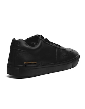 Tenis de piel Black Peppers para hombre