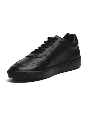 Tenis de piel Black Peppers para hombre
