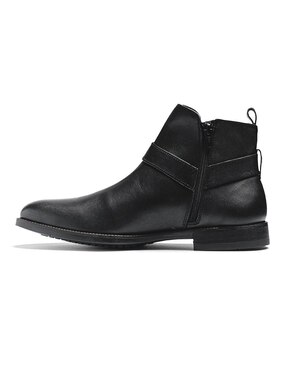 Botín Black Peppers de piel para hombre