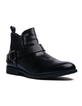 Botín Black Peppers de piel para hombre
