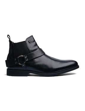 Botín Black Peppers de piel para hombre