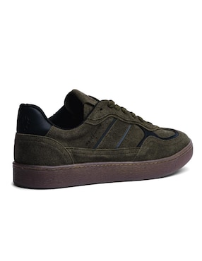 Tenis de piel Black Peppers para hombre