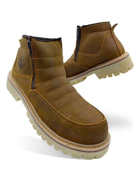 Bota Caribu de piel para hombre