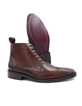 Botín Estilo Dh de piel para hombre
