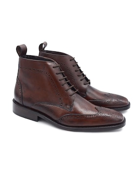 Botín Estilo Dh de piel para hombre