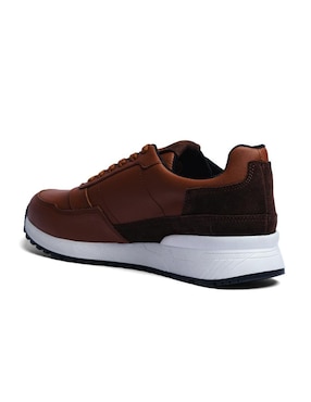 Tenis de piel Black Peppers Verona para hombre