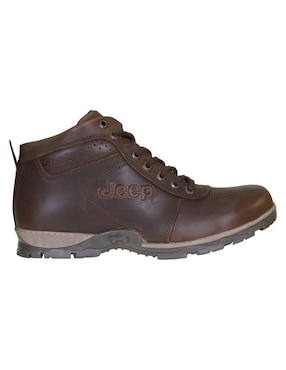 Bota Jeep de piel para hombre