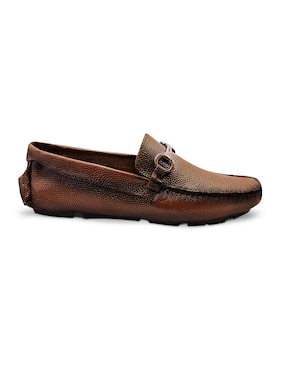 Zapato mocasín Randem Portland Mantarraya Caoba para hombre