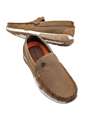 Zapato mocasín Negro Total para hombre