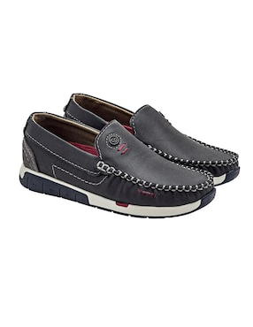 Zapato mocasín Negro Total para hombre