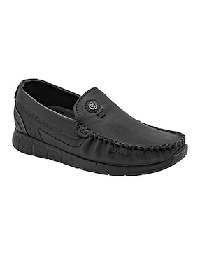 Zapato mocasín Negro Total para hombre