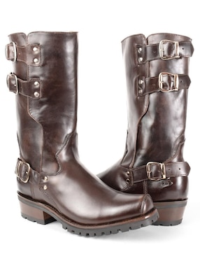 Bota Siete Leguas Biker de piel para hombre