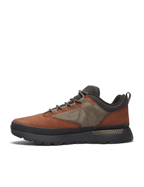 Tenis de piel Timberland euro rrekker para hombre