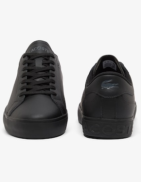Tenis de piel Lacoste powercourt graphic para hombre
