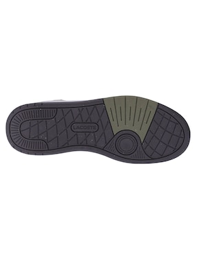 Tenis de piel Lacoste t-clip set para hombre