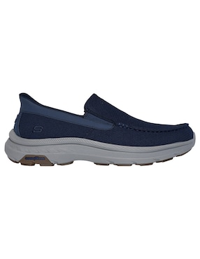 Zapato mocasín Skechers Pollard Slip-Ins para hombre