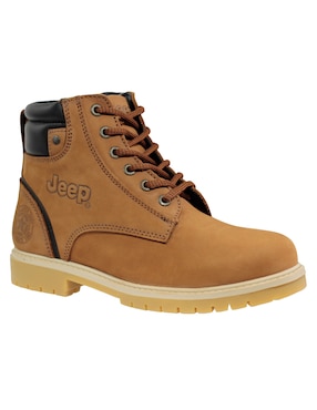 Bota Jeep de piel para hombre