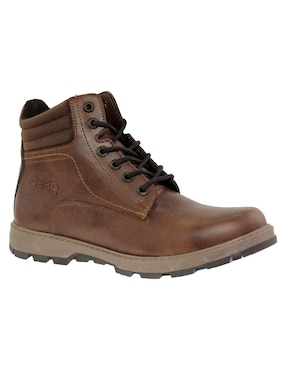 Bota Jeep de piel para hombre