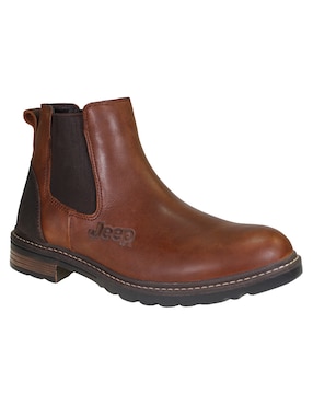 Bota Jeep de piel para hombre