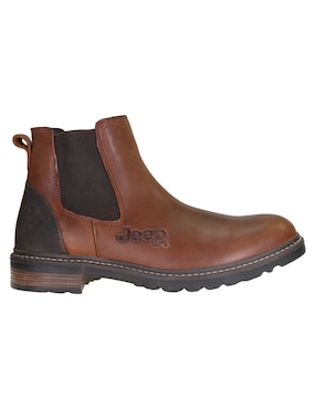 Bota Jeep de piel para hombre