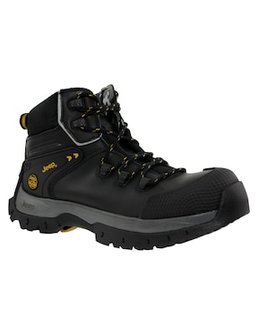 Bota Jeep de piel para hombre