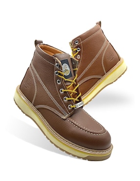 Bota Caribu de piel para hombre