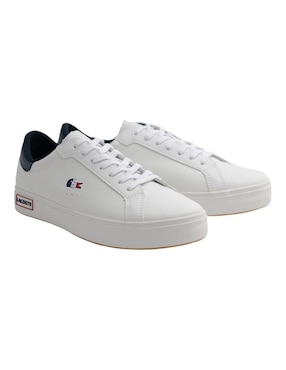 Tenis de piel Lacoste Powercourt para hombre
