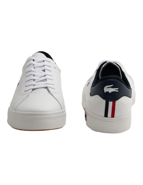 Tenis de piel Lacoste Powercourt para hombre