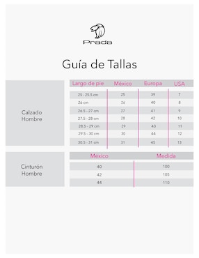 Botín Prada de piel para hombre