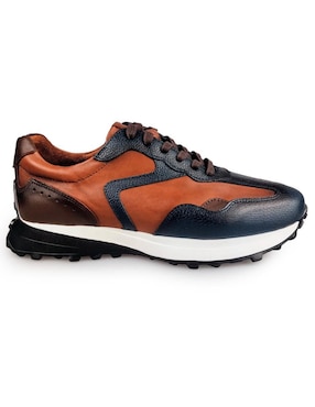 Tenis de piel Cromo One para hombre