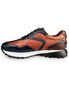 Tenis de piel Cromo One para hombre