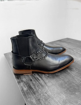 Botín Estilo Dh de piel para hombre