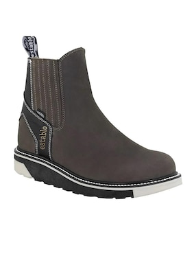Bota Establo de piel para hombre