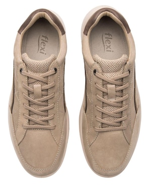 Tenis de piel Flexi para hombre