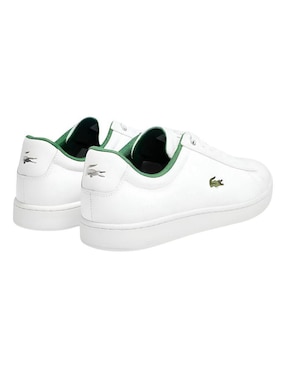 Tenis de piel Lacoste Hydez 119 1 P Sma Wht/Grn Leather para hombre