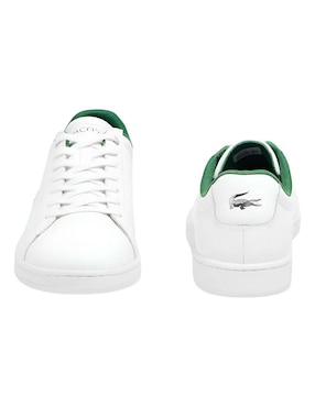 Tenis de piel Lacoste Hydez 119 1 P Sma Wht/Grn Leather para hombre