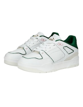 Tenis de piel Lacoste Slipstream Preppy Wns para hombre