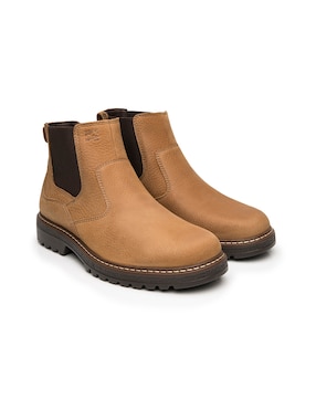 Botín Flexi de piel para hombre