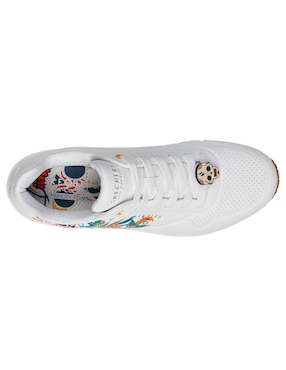 Tenis Skechers día de muertos para hombre