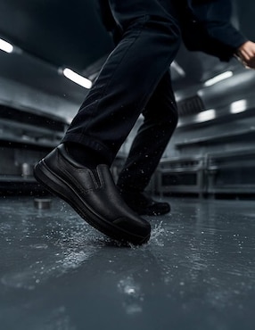 Zapatos de seguridad Court Oficial de piel