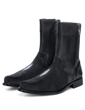 Bota Franco Cuadra de piel para hombre