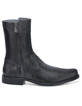 Bota Franco Cuadra de piel para hombre